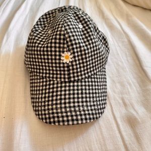 Daisy Plaid Cap